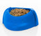 Dog Face Bowl, Food and Water Non Slip Anti Skid Stackable Pet Puppy Dishes for Small, Medium and Large Dogs (blue)...