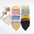 Lawie 15 Pack Large Solid Colorful Floral Bandana Headband Triangle Satin Silk Blank Plain Boho Hair Scarf Headbands Elastic Kerchief Neckerchief ...