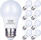 8 Pack A15 LED Bulbs 60W Equivalent, 3000K Soft White, 6.5W Dimmable LED Light Bulb, A15 LED Appliance Light Bulb 6.5W for Ceiling Fan, Home Light...