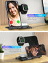 Wireless Charger, Mlfsaier Aluminum Alloy 3 in 1 Charging Station Stand for Apple iPhone/iWatch/Airpods,iPhone 15,14,13,12,11 (Pro, ProMax)/XS/XR/...