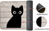 Black Cat and Skeleton Black Cat Door Mat Quirky Cool Checkered Doormat Welcome Mat Housewarming Gift New Home Closing Gift Front Door Mat for Hom...