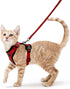 rabbitgoo Cat Harness and Leash for Walking, Escape Proof Soft Adjustable Vest Harnesses for Cats, Easy Control Breathable Reflective Strips Jacke...
