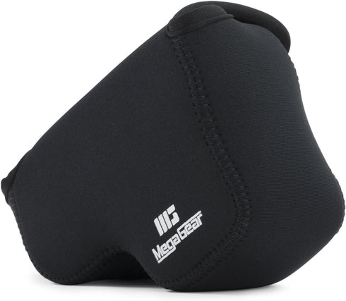 MegaGear ''Ultra Light'' Neoprene Camera Case Bag with Carabiner for Nikon COOLPIX B500 Digital Camera (Black)...