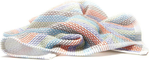 Full Circle Tidy 100% Organic Cotton Dish Cloths, Set of 3, Multicolored...
