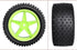 1/10 PreGlued 12mm Hex 2.2'' RC Buggy Wheels and Tires for Traxxas Redcat Shockwave Wltoys 144001 Losi HSP 94107 94170 RC Off-Road Cars...