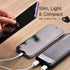 Energizer Power Bank - 10000mAh High Capacity Lithium Polymer Portable Charger, Lightweight, Fast Charging, Dual USB Outputs, TSA Approved, Compat...