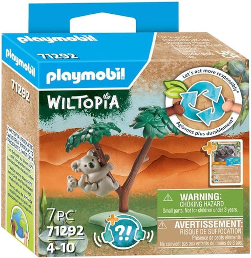 Playmobil 71292 Wiltopia Koala with Baby, Educational Toys, for The Little and Big Explorers, Fun Imaginative Role-Play, PlaySets Suitable for Chi...