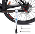Bike Kickstand Kids- White Adjustable Rear Side Bicycle Aluminum Alloy Stand Kickstand Fit for 18" 20" Bike Kick Stand for Mountain Bike Road Bicy...