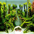 20 Pcs Aquatic Water Plant Fixed Rings, Aquarium Landscape Ceramic Pottery Plant Pot Gravity Ring for Fish Tank Accessories...