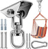 360°Rotating Hammock Hanging Kit - Heavy Duty Hanging Hooks for Swing Hanging Hook kit Stainless Steel 1000 lb Loading Hammock Hooks for Trapeze, ...