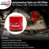 Oil Filter Compatible With Allison 1000 2000 2400 Transmissions, 6.6L Duramax Diesel Engine, 01-19 Chevy Silverado/GMC Sierra 2500HD, 03-09 Chevro...