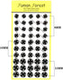 Fuman Forest 100 Sets Sew-on Snap Buttons Metal Snaps Fasteners Press Studs Buttons for Sewing, 8.5 mm,10 mm & 12mm,Black & Silver, (Fuman-034)...