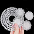 2 Set Flower Dies for Card Making, FineGood 9 PCS Metal Cutting Dies Circle Lace Die Cuts DIY Craft Die Cutters for Card Making Scrapbooking Album...