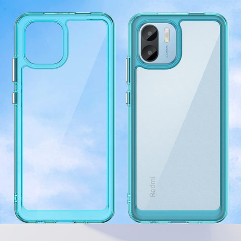 for Redmi A1/A2 phone case, lightweight and high transparency shock absorption protection, TPU material for comfortable touch, screen camera lens ...