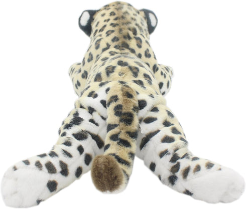 The Jungle Animals Stuffed Plush Toys Cheetah Tiger Panther Lioness Pillows (Brown Leopard, 16 Inch)...