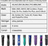 10 Blades Dog Grooming Blades Compatible with Andis/Wahl/Oster Pet Clippers AG AGC Ceramic Sharp Size-10, 1/16-Inch Cut Length (#10 Blade/1PC)...