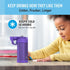 THERMOS FUNTAINER Water Bottle with Straw - 12 Ounce - Kids Stainless Steel Vacuum Insulated Water Bottle with Lid, Violet...