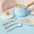 LIANYU 15-Piece Kids Utensils Silverware Set, Stainless Steel Toddler Hammered Flatware Cutlery, Children Tableware Includes Knives Forks Spoons, ...