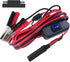 SAE to Battery Alligator Clip - 12V SAE 2Pin Quick Disconnect Cable 10ft SAE to Battery Clamp Cord 15A Fuse (10FT)...