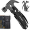 Pohaku 14-in-1 Multitool Hammer, Pohaku Multitool with DIY Stickers, Safety Lock, Screwdriver Bits Set and Durable Nylon Sheath, Multi Tool for Ou...