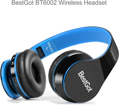 2024 Kids Bluetooth Headphones BT6002 Wireless Headphones for Kids Children Adults for School Foldable Headset for 18 Hours for PC/Phone/Tablets/T...