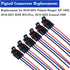 Pulse Plug Connector Pulse Bar Connectors Compatible with Polaris 2018 2019 2020 2021 Ranger XP 1000 RZR RS1 Pro General 1000 14 Ga Wire Accessory...