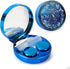 Contact Lens Case, Bling Constellations Contact Cases with Tweezers Remover Tool Mirror Solution Bottle Portable Contact Lenses Storage Container ...