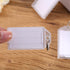 TecUnite 50 Pack White Plastic Key Tags with Split Ring Holder Label Window Luggage Label Tags Key Ring Keychain...