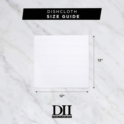 DII Cleaning Collection Microfiber Set, Dishtowel, 16x24, Gray, 6 Piece...