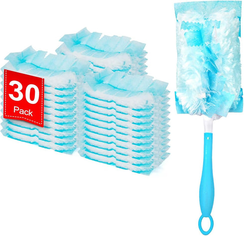 KeFanta Duster Refills for Swiffer Dusters, 180 Heavy Duty Multi Surface Refills & 1 Handle, Ceiling Fan Duster, Disposable Dusters for Cleaning (...