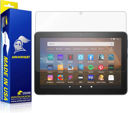 ArmorSuit 2 Pack Anti Glare Screen Protector for Amazon Fire HD 8 / HD 8 Plus/Fire HD 8 Kids/Fire HD 8 Kids Pro (2020 Release) MilitaryShield Matt...