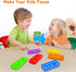 Ten Frame Pop Board, Fidgets for Classroom, Quiet Sensory Toys Bubble Poppers, Pop for Counting Math, Focus Tools for Kids, Montessori Educational...