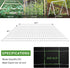 Trellis Netting, CANAGROW Heavy-Duty Garden Plant Trellis Netting for Climbing Plants, Outdoor Indoor Grow Net for Beans Tomatoes Peas Pumpkin Flo...