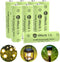 Porvoo AA Ni-MH 600mAh 1.2V Rechargeable Batteries, AA Solar Batteries for Outdoor Solar Lights, Garden Lights, String Lights (8Pack AA)...