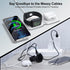 3 in 1 Travel Charging Station for Apple Multiple Devices, Magnetic Foldable Travel Charger for Multiple Devices for iPhone 15 14 13 12 Series & A...