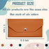 6 Pcs Cash Envelope wallets Reusable PU Leather Money Organizer for Cash Money Pouch Binder Organizer for Women Purses for Women on Holidays, Wedd...