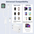 ???????? ???????????????? Apple Watch Charger,2-in-1 USB C Charger for iWatch & iPhone,3FT Fast Charging Cable with 20W Fast Wall Charger for Appl...