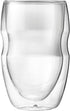Ozeri Serafino Double Wall Insulated Beverage and Coffee Glasses, 12-Ounce, Set of 4...