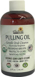 eSutras Pulling Oil Herbal Mouthwash Powerful Coconut Sesame Sunflower Oils + Essential Oils, Mint Clove Whitens Teeth Refreshes Breath Strengthen...
