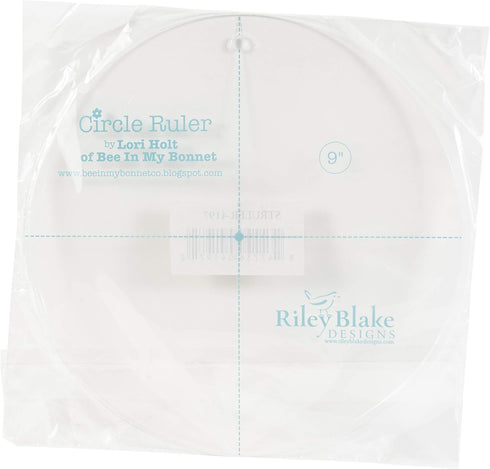 RILEY BLAKE DESIGNS Riley Blake Circle Ruler 9", Multicolor...
