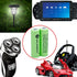 AA Ni-MH 600mAh 1.2V aa Rechargeable Battery for Outdoor Solar Lights,Garden Lights, Remotes, Mice (Green 8-Pack)...