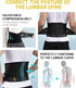 BERTER Lower Back Brace for Lower Back Pain Relief Sciatica for Men & Women, Adjustable Breathable Lumbar Back Support Belt for Herniated Disc, Sc...