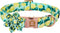 MR. CHUBBYFACE Dog Collar with Bowtie Summer Lemon Dog Collar Adjustable Boy Girl Flower Dog Collar Bowtie for Small Medium Large Dog...
