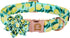 MR. CHUBBYFACE Dog Collar with Bowtie Summer Lemon Dog Collar Adjustable Boy Girl Flower Dog Collar Bowtie for Small Medium Large Dog...