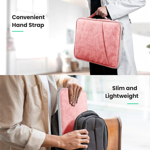 DTTO 9-11 Inch Tablet Sleeve Bag for New 11-in iPad Air M2/iPad Pro M4, 10.9" iPad 10th Gen & iPad Air 5/4th, 10.2" iPad 9/8/7th, 11" Galaxy Tab A...