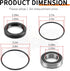 Rear Left Axle Wheel Bearing & Seals for Honda Rancher 350 400 Foreman 400 450 500 Rubicon 500 520 TRX350 TRX400 TRX420 TRX500 TRX520 1995-2024...