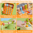 WXX Baby Phone Toy with Piano Music Game Children Pretend Phone,Cartoon Rabbit Styling Kids Cell Phone Toy with Light Parent-Child Interactive Gam...