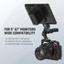 NEEWER Camera Monitor Mount with Cold Shoe, 1/4" Screw for 5" & 7" Field Monitor Compatible with Atomos Ninja V, 360° Swivel 180° Tilt Damping, MA...