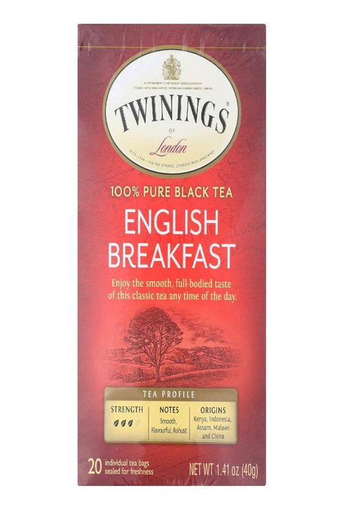 Twinings English Breakfast -- 20 Tea Bags...