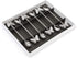 Alisveristime Traditional Ottoman Motif Tea Spoons - Decorative Stirring, Sugar, Tea Spoons (Set of 6) (Butterfly) (Silver)...